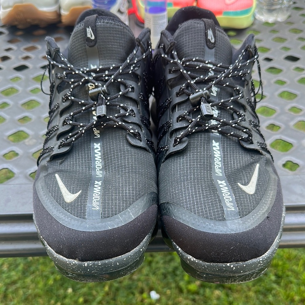 Nike Black Vapormax RUN UTILITY Men's Athletic Shoes